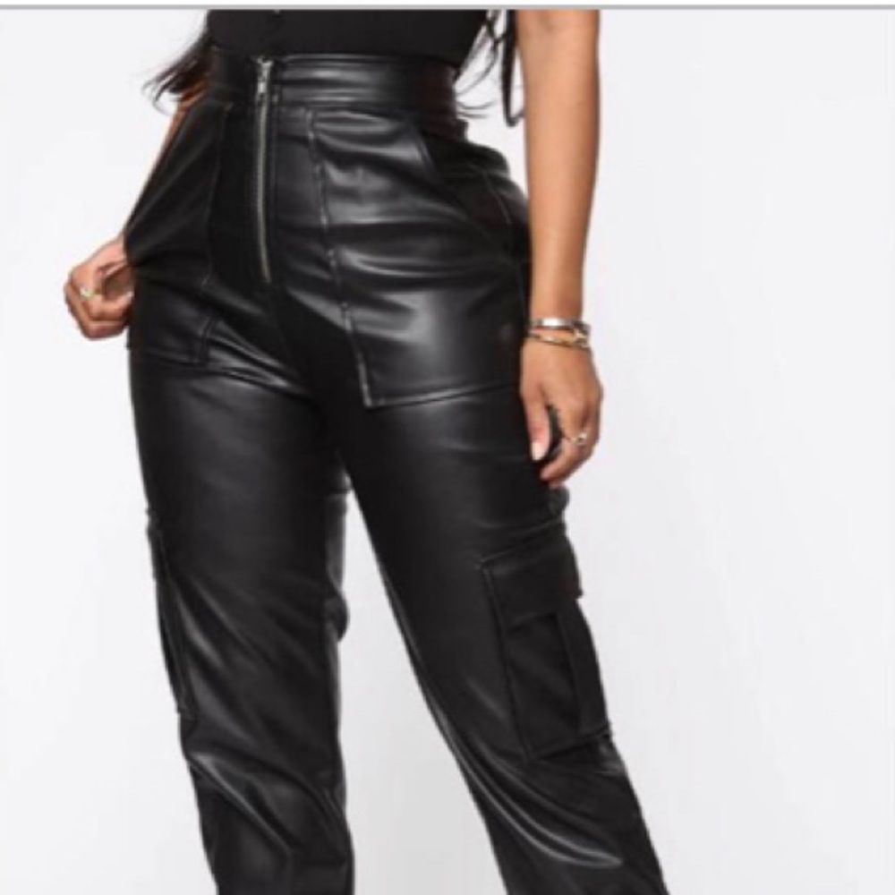 Faux Leather pants